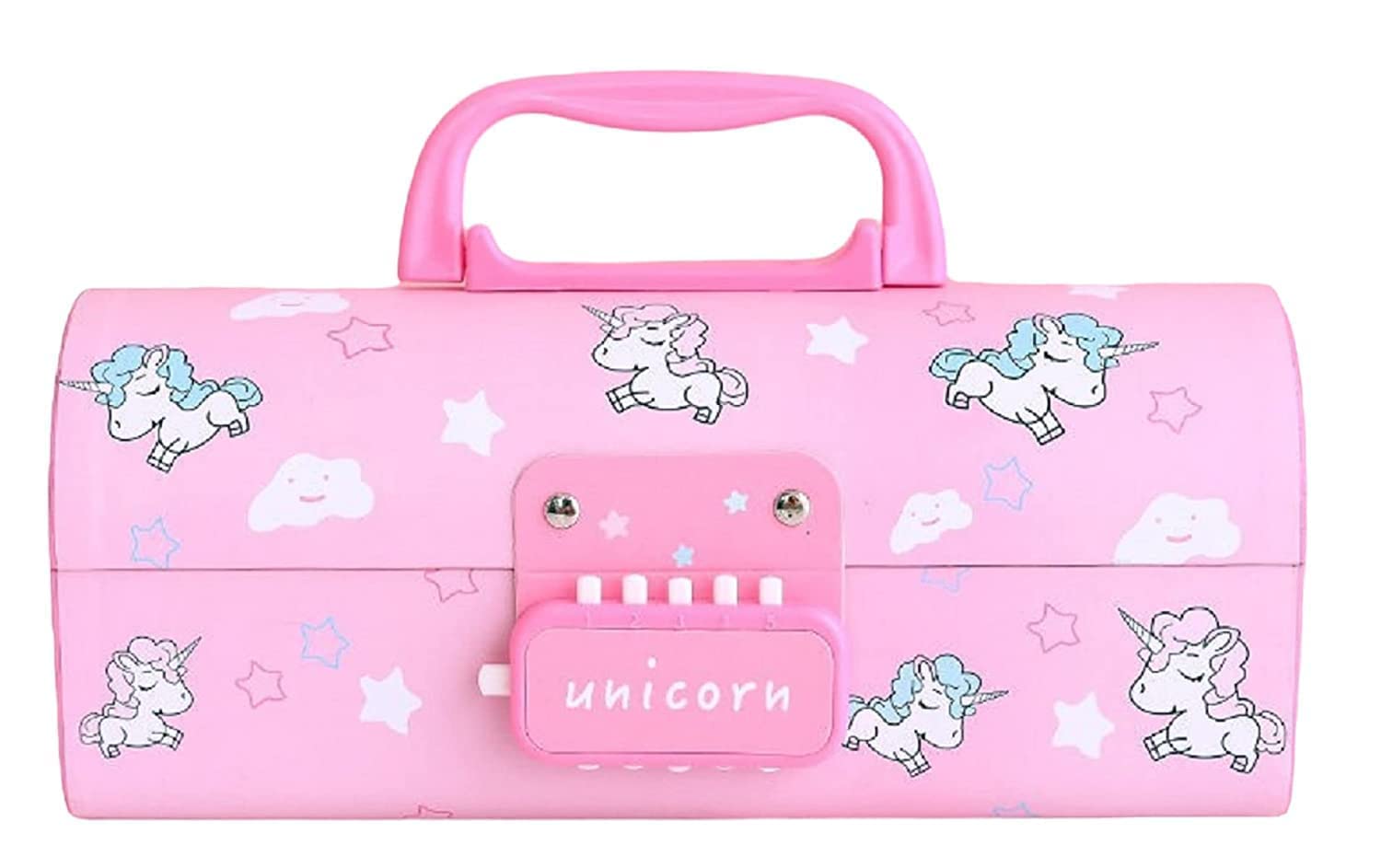 Pencil Box with Code Lock Pen Case Large Capacity Multi-Layer Multi-Function Storage Bag Secret Compartment Pencil Box