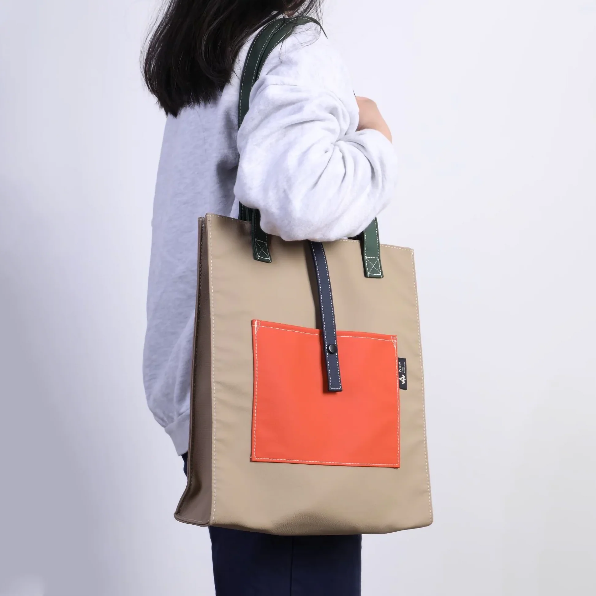 Multi-Purpose Hand Bag, with Handle Strap, Water-Proof Reusable Bag color Tote Bags