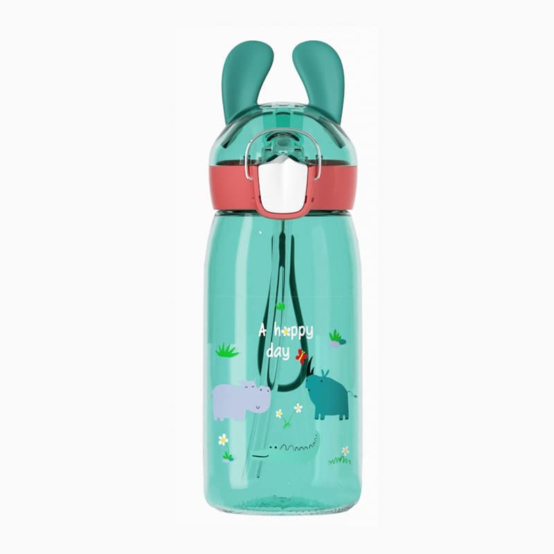 Cute Design Water Bottle with Sipper 550 ml Kids Cartoon Water Bottle for Kids – 550 ML