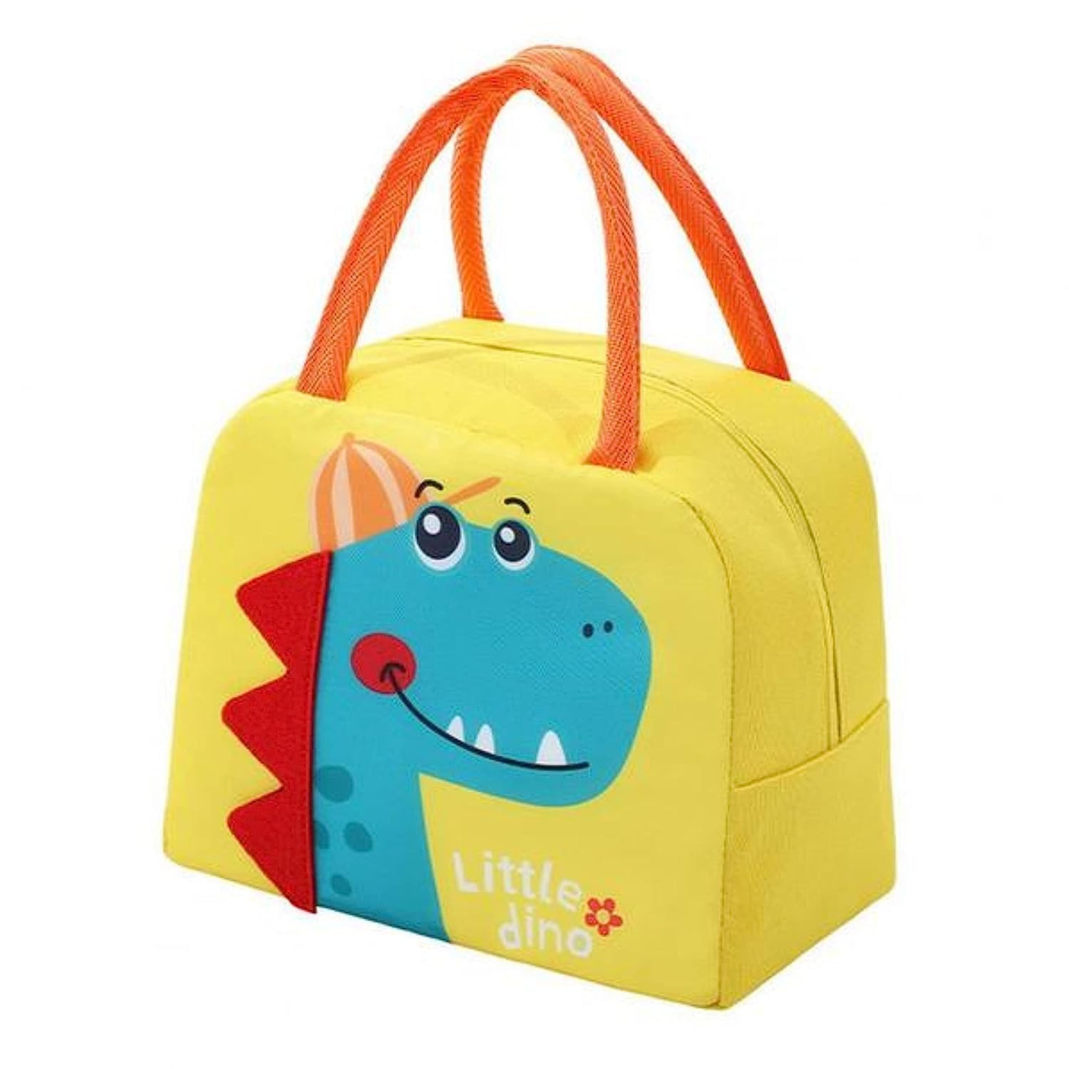 Kids Lunch Box for Girls Boys, Reusable Lunch Bag for Kids, Insulated Lunch Tote Bag with Durable Handle for Children School Travel Picnic