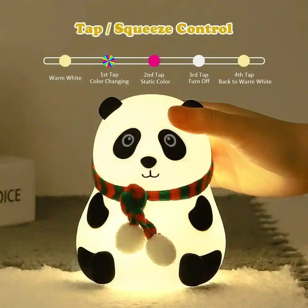 Panda Glow Night Light