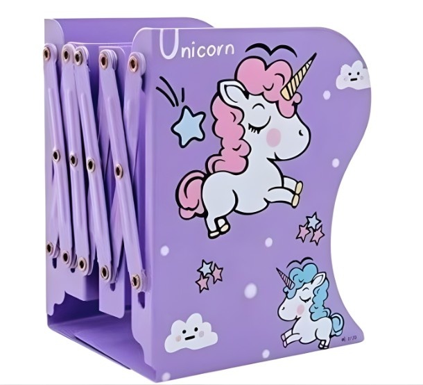 Unicorn Bookends Stand Shelf Organiser