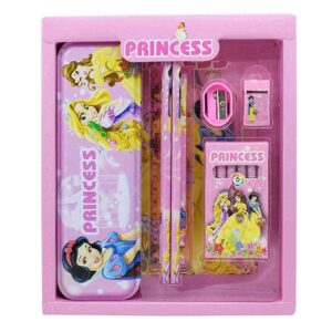 Kids Gift Items Cartoon Stationery Kit (Princes-Stationery Set of 7)