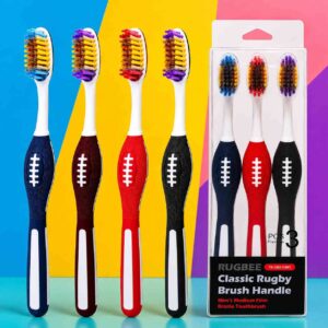 Tooth Brush Set - Toothbrush for Adults, Medium Bristles for Sensitive Teeth Medium Toothbrush (Pack of 3)